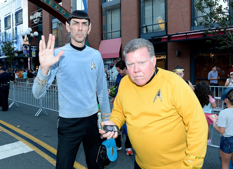 老船长和斯波克