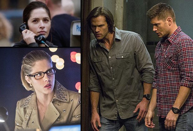 Supernatural -- "We Happy Few" -- SN1122a_0084.jpg -- Pictured (L-R) Jared Padalecki as Samàand Jensen Ackles as Dean -- Photo: Jeff Weddell/The CW -- é 2016 The CW Network, LLC. All Rights Reserved