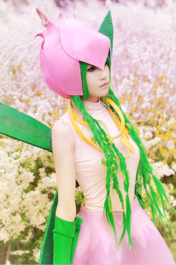 数码宝贝的Lilymon