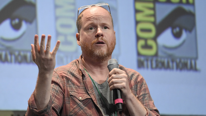 Joss Whedon speaks at the "Dark Horse: An Afternoon with Joss Whedon" panel on day 3 of Comic-Con International on Saturday, July 11, 2015, in San Diego, Calif. (Photo by Chris Pizzello/Invision/AP)