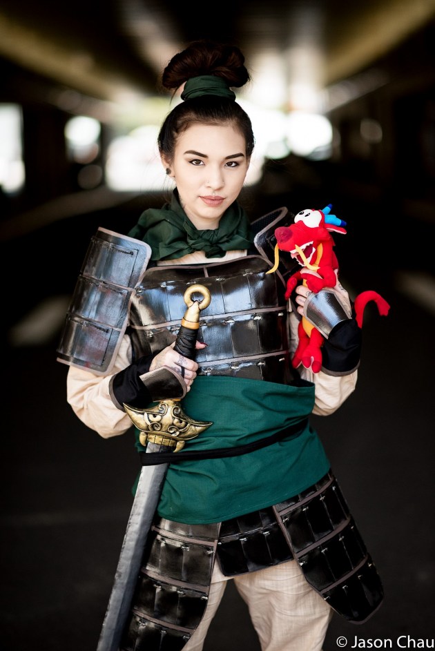 木兰,感觉是今天最漂亮的coser