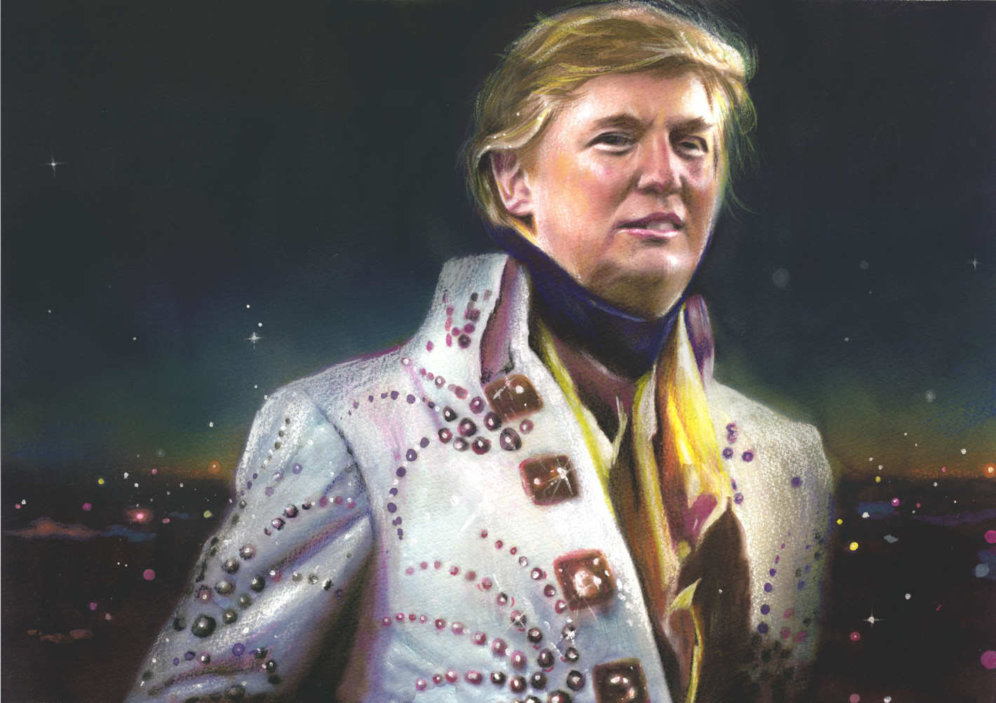 看着像猫王