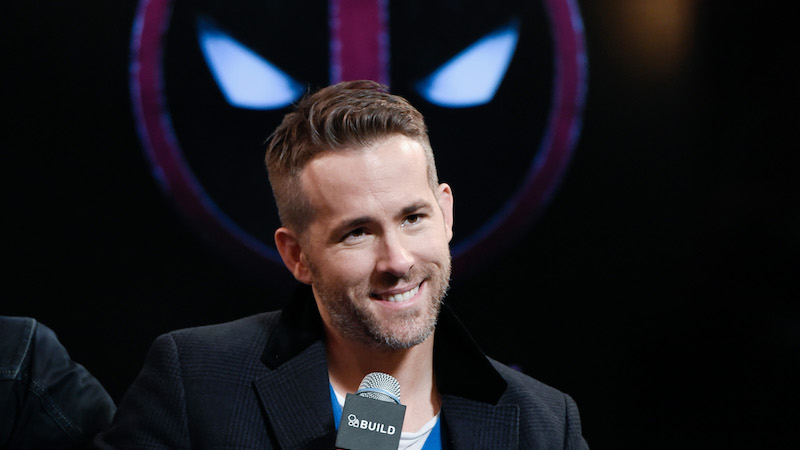 Actor Ryan Reynolds participates in AOL's BUILD Speaker Series to discuss the film, "Deadpool", at AOL Studios on Tuesday, Feb. 9, 2016, in New York. (Photo by Evan Agostini/Invision/AP)