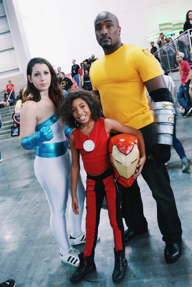 卢克凯奇,Riri Williams,还有女钢铁侠