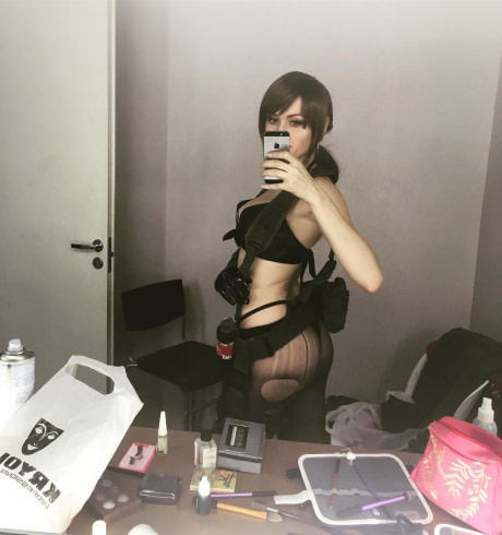 《合金装备5》的Quiet